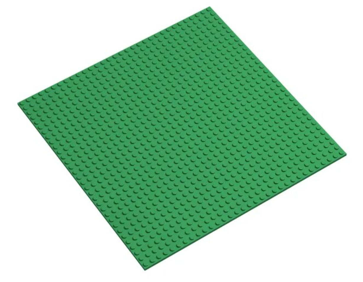 Universele Bouwplaat 40x40cm (50x50 nopjes)
