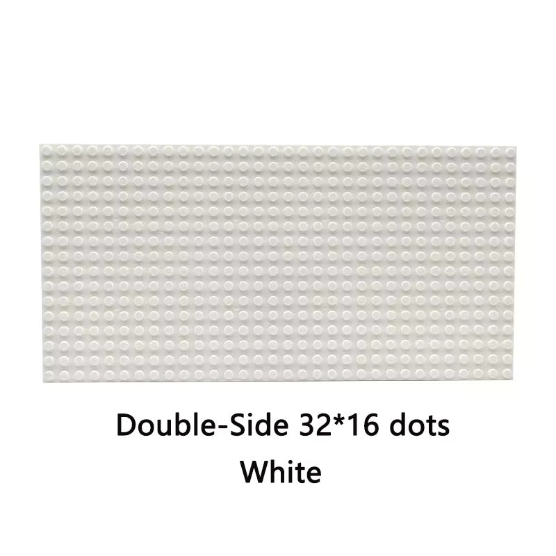 Dubbelzijdige Bouwplaat 32x16 nopjes (13x25,5cm)