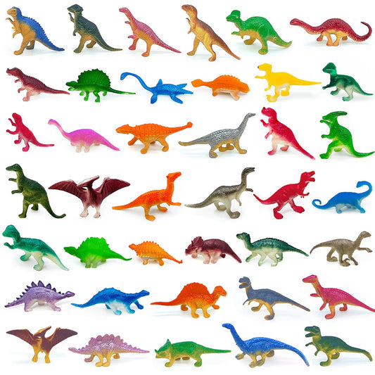 Set van 48 realistische mini dinosaurus figuren voor kinderen