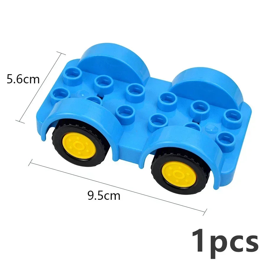 Trein rails onderdelen set – Compatibel met Duplo®