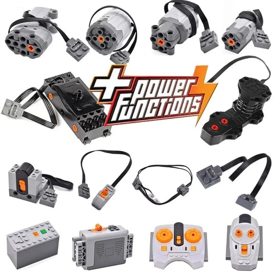 Motors en accus – Compatibel met LEGO®