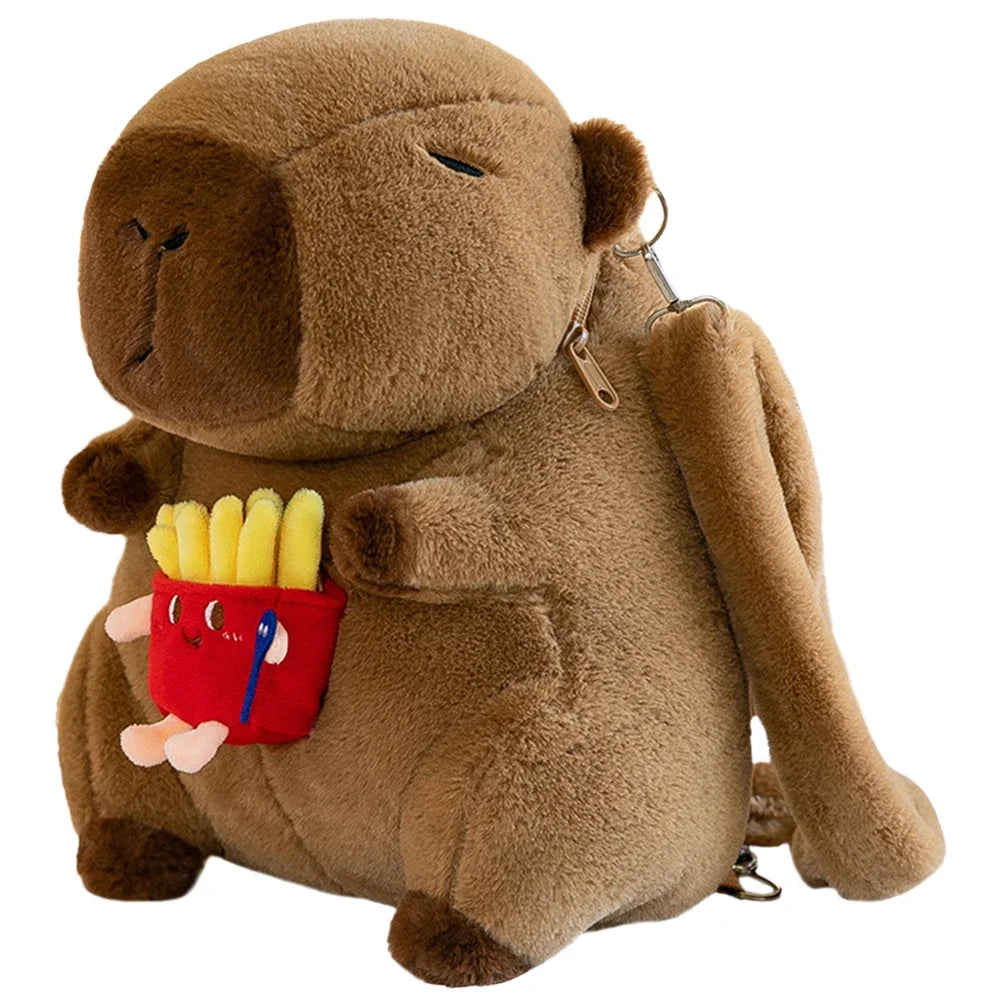 Pluche Capybara Rugzak Schoudertas voor Kinderen