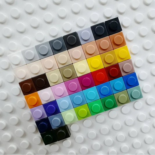 1x1 bouwstenen (100 stuks) – Compatibel met Lego