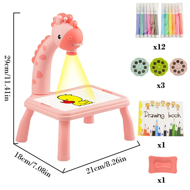 Tekentafel met Projector voor Kinderen