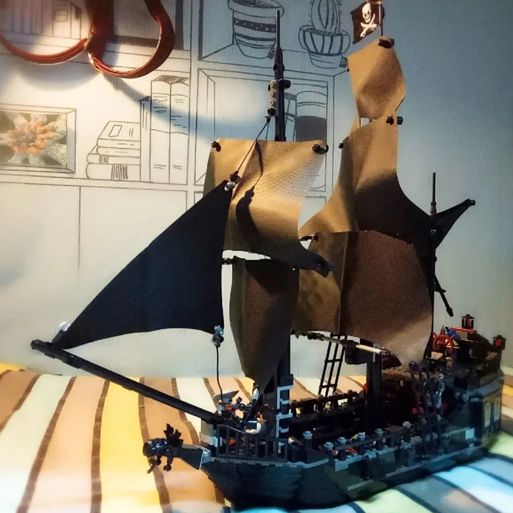 Bouwset De Zwarte Parel (compatibel met LEGO)