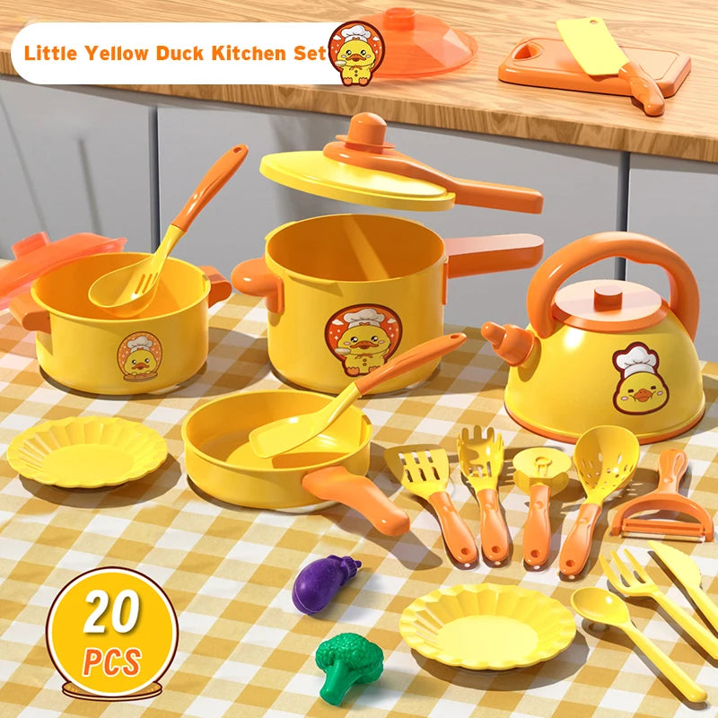 Complete Kinder Speelkeuken met Kookplaat en Keukengerei
