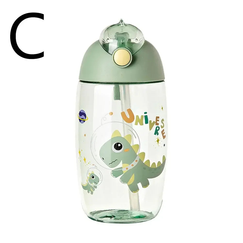 Dinosaurus Drinkbeker met Rietje voor Kinderen - 500ml
