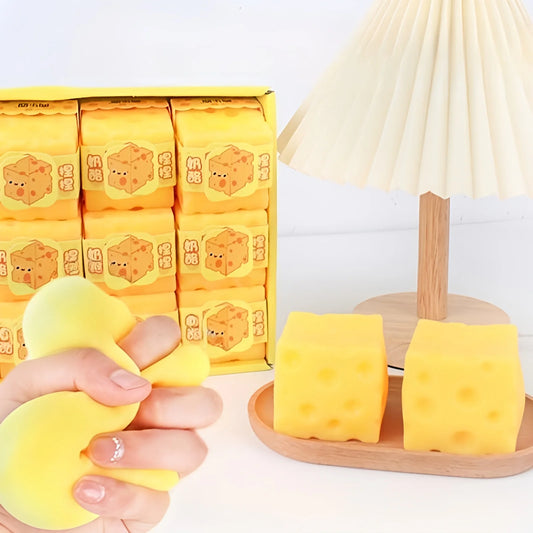 Squishy Kaas Knijpspeeltje voor Stressvermindering