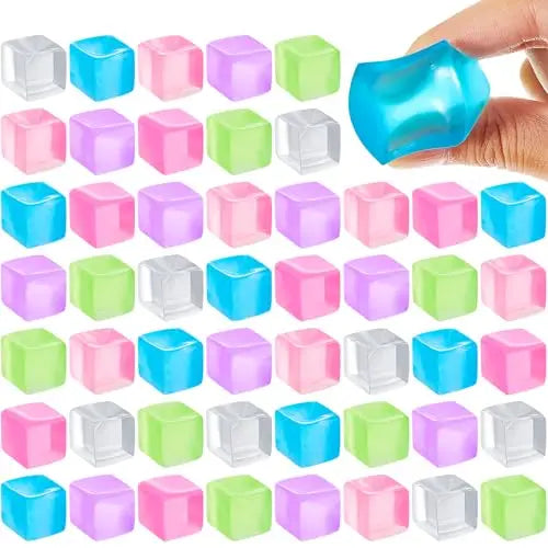 Knijpbal Vierkant | Zachte Fidget Toy voor Stressvermindering