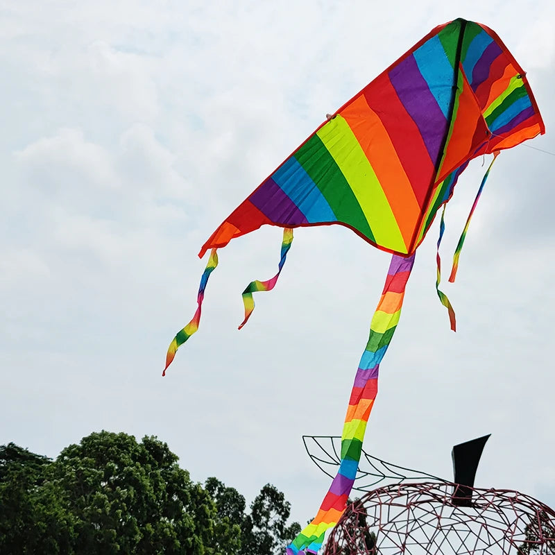 Kleurrijke Regenboog Vlieger voor Buitenplezier voor Kinderen