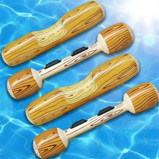 Opblaasbare Joust Set met Zwemringen en Stootstokken voor in het Water
