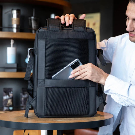 Uitbreidbare Rugzak met Laptopvak en USB-poort