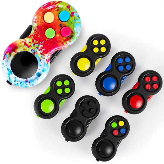 Fidget Cube Speelkubus met Diverse Knoppen en Draaifuncties
