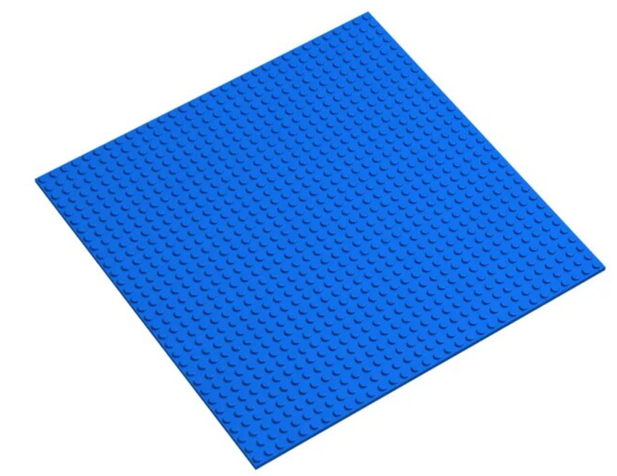 Universele Bouwplaat 40x40cm (50x50 nopjes)