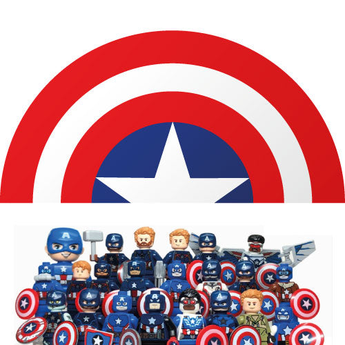 Marvel - Captain America Minifiguren