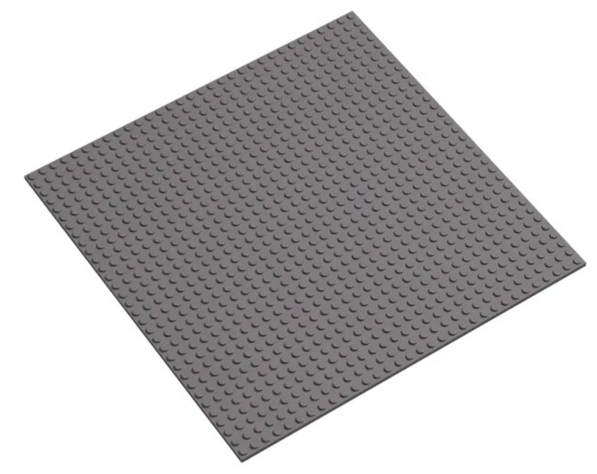 Universele Bouwplaat 40x40cm (50x50 nopjes)