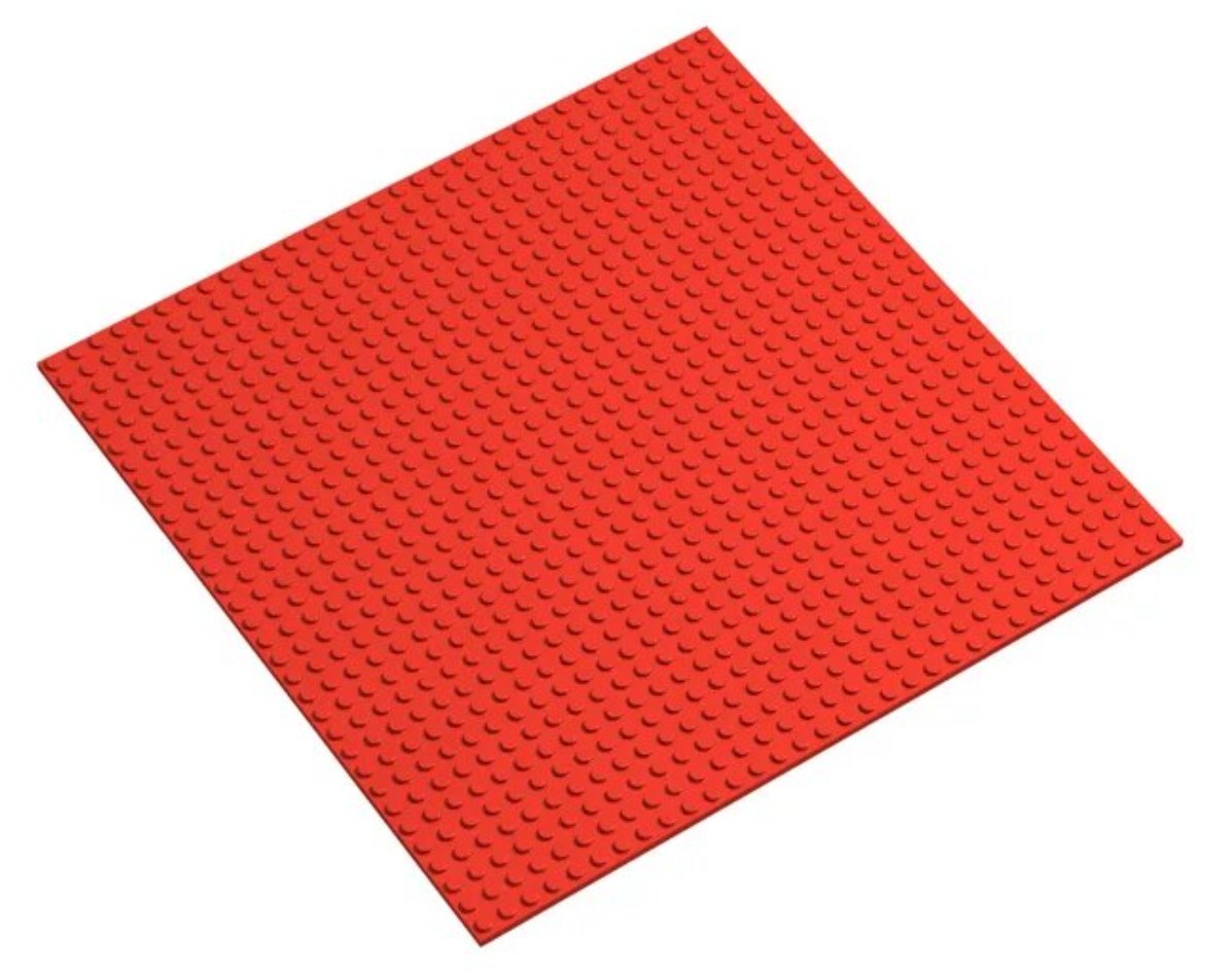 Universele Bouwplaat 40x40cm (50x50 nopjes)