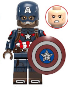 Marvel - Captain America Minifiguren