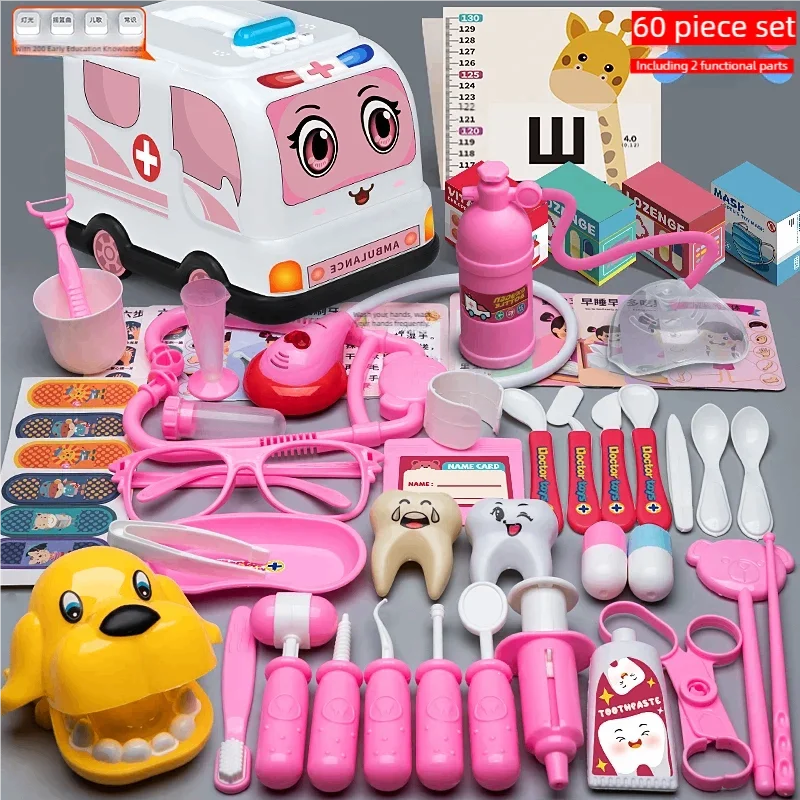 Dokters- en Verpleegsters Speelset met Stethoscoop en Tandarts Tools