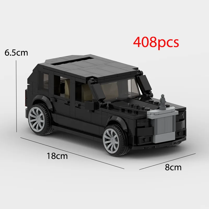 SUV Off-road Racewagen Bouwstenen – LEGO® Compatibel (14+)