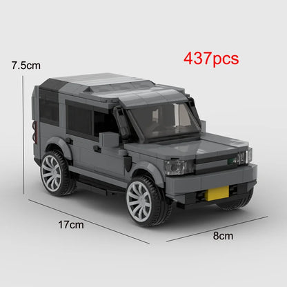 SUV Off-road Racewagen Bouwstenen – LEGO® Compatibel (14+)