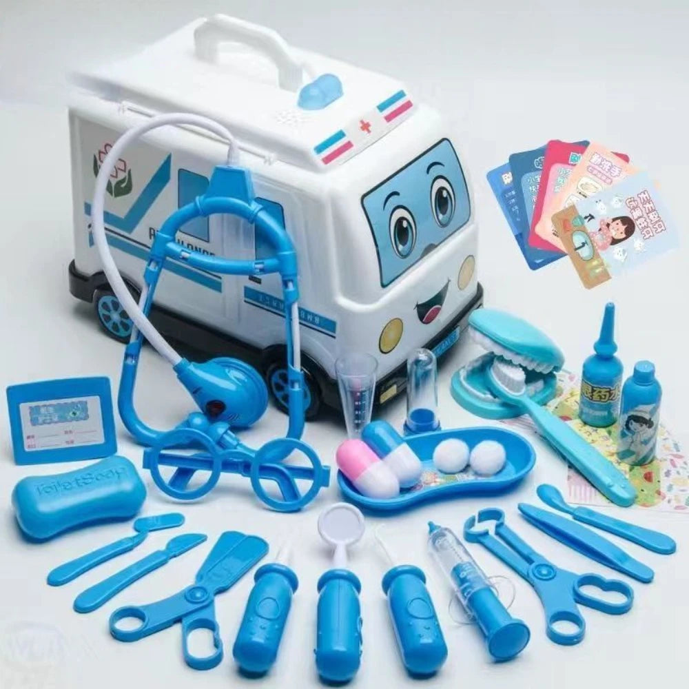 Dokters- en Verpleegsters Speelset met Stethoscoop en Tandarts Tools