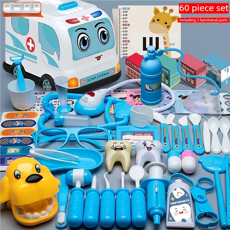 Dokters- en Verpleegsters Speelset met Stethoscoop en Tandarts Tools
