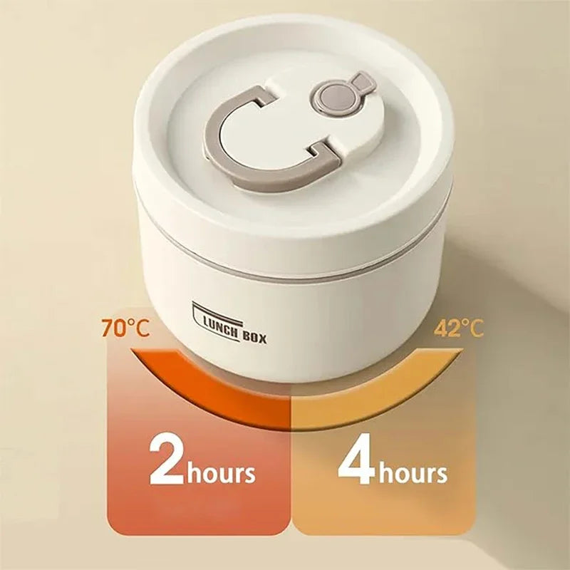 Isolerende Lunchbox Set met 3 Stapelbare Containers en Tas