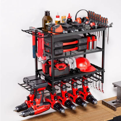 Wandgemonteerde Opbergrek voor Elektrisch Gereedschap