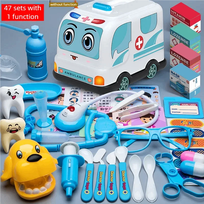 Dokters- en Verpleegsters Speelset met Stethoscoop en Tandarts Tools