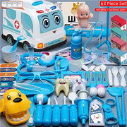 63 Pcs-Blue