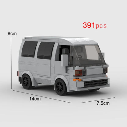 SUV Off-road Racewagen Bouwstenen – LEGO® Compatibel (14+)