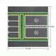Bouwplaat - infra 32x32 nopjes (25,5x25,5cm)