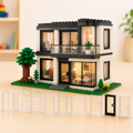 Transparante ramen & deuren bouwstenen set – Compatibel met LEGO®