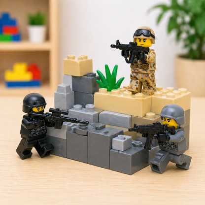 Poppetjes set – Compatibel met LEGO® bouwstenen