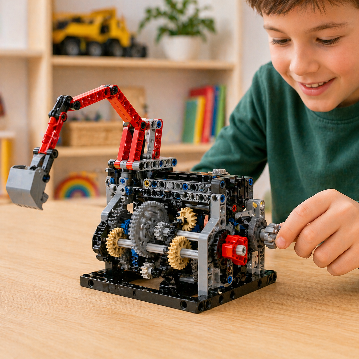 Technische tandwielen set voor beweging – Compatibel met LEGO®