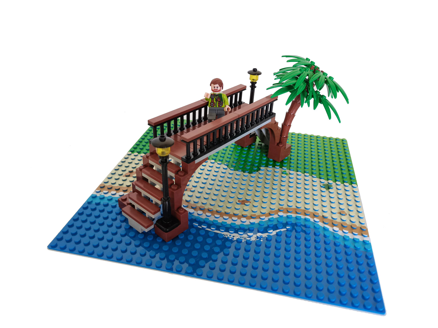 Bouwplaat 32x32 studs voor bouwblokjes – Compatibel met Lego
