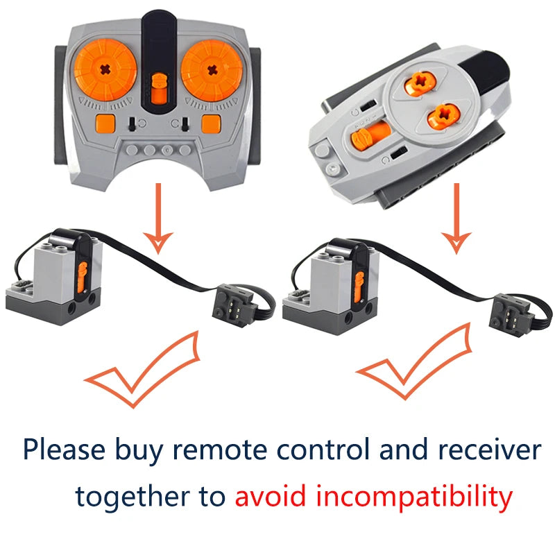 Motor en power set voor techniek – Compatibel met LEGO®