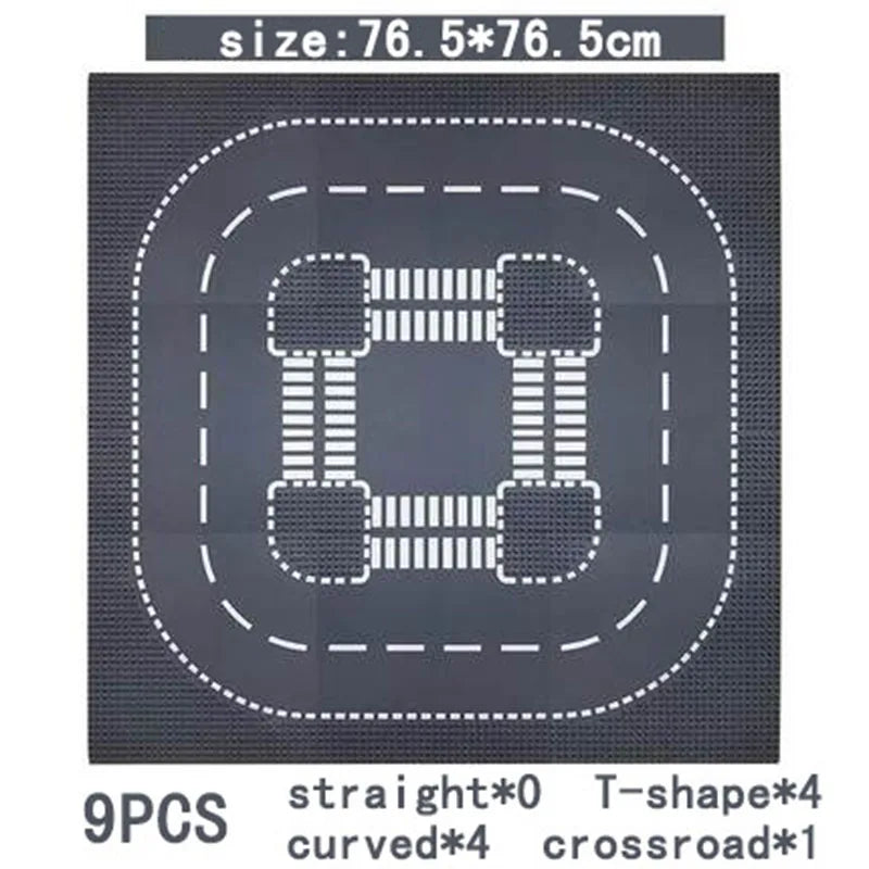Bouwplaat 32x32 studs voor bouwblokjes – Compatibel met Lego