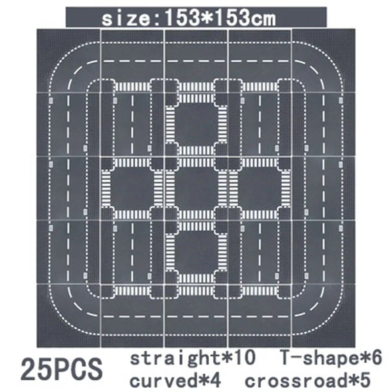 Bouwplaat 32x32 studs voor bouwblokjes – Compatibel met Lego