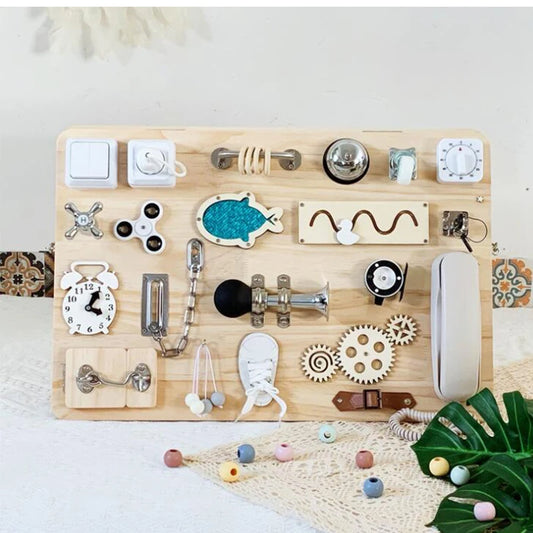 Montessori Busy Board Onderdelen voor Zelfbouw | Educatieve Accessoires