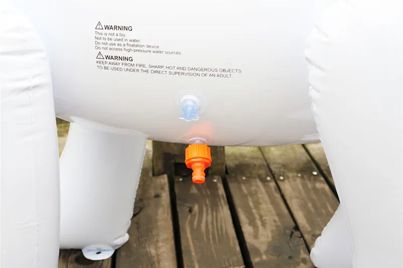 Opblaasbare Eenhoorn met Watersproeier voor Buiten en Zwembad