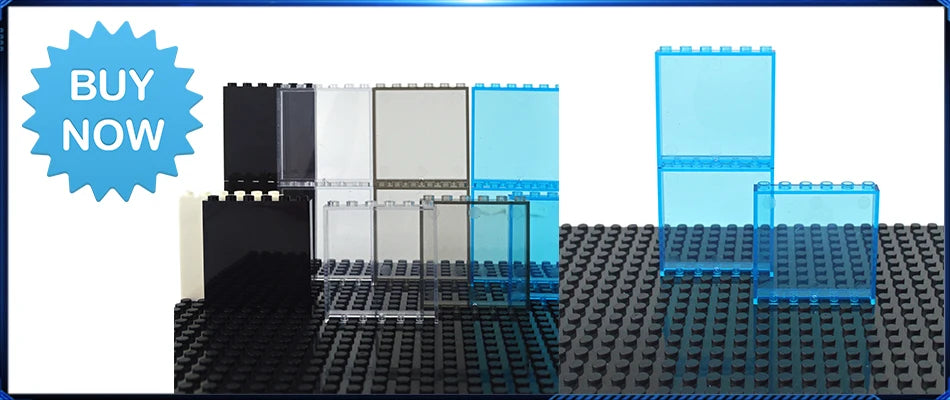 Kleine bouwstenen voor muren | Compatibel met Lego | Diverse maten
