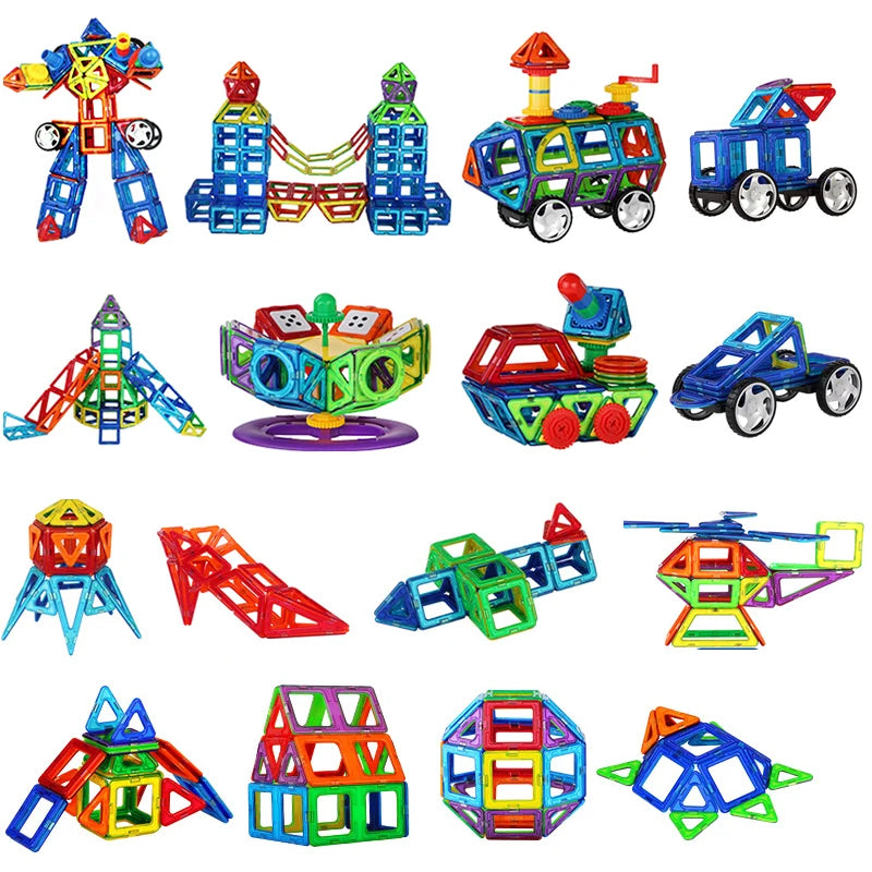 Magnetische bouwblokken set voor creatief bouwen
