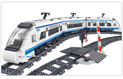 Elektrische Trein Bouwstenen met Afstandsbediening