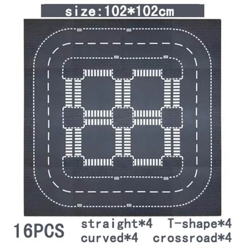 Bouwplaat 32x32 studs voor bouwblokjes – Compatibel met Lego