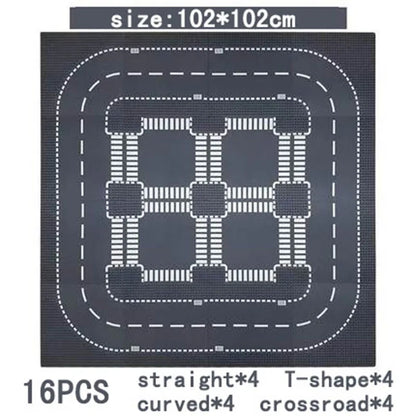 Bouwplaat 32x32 studs voor bouwblokjes – Compatibel met Lego