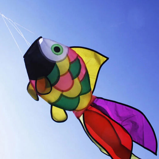Regenboog Vis Vlieger Windsok voor Buiten