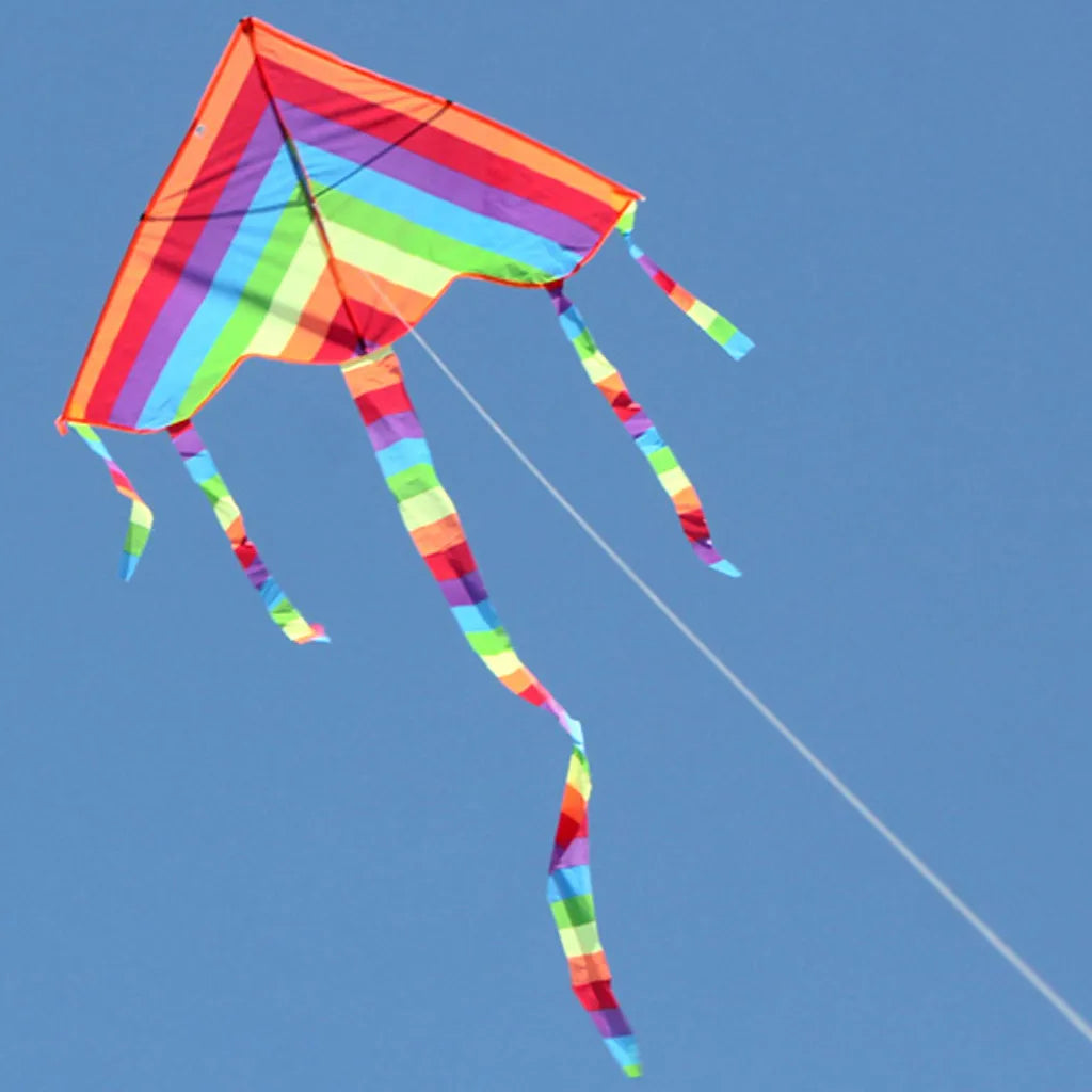 Kleurrijke Regenboog Vlieger voor Buitenplezier voor Kinderen