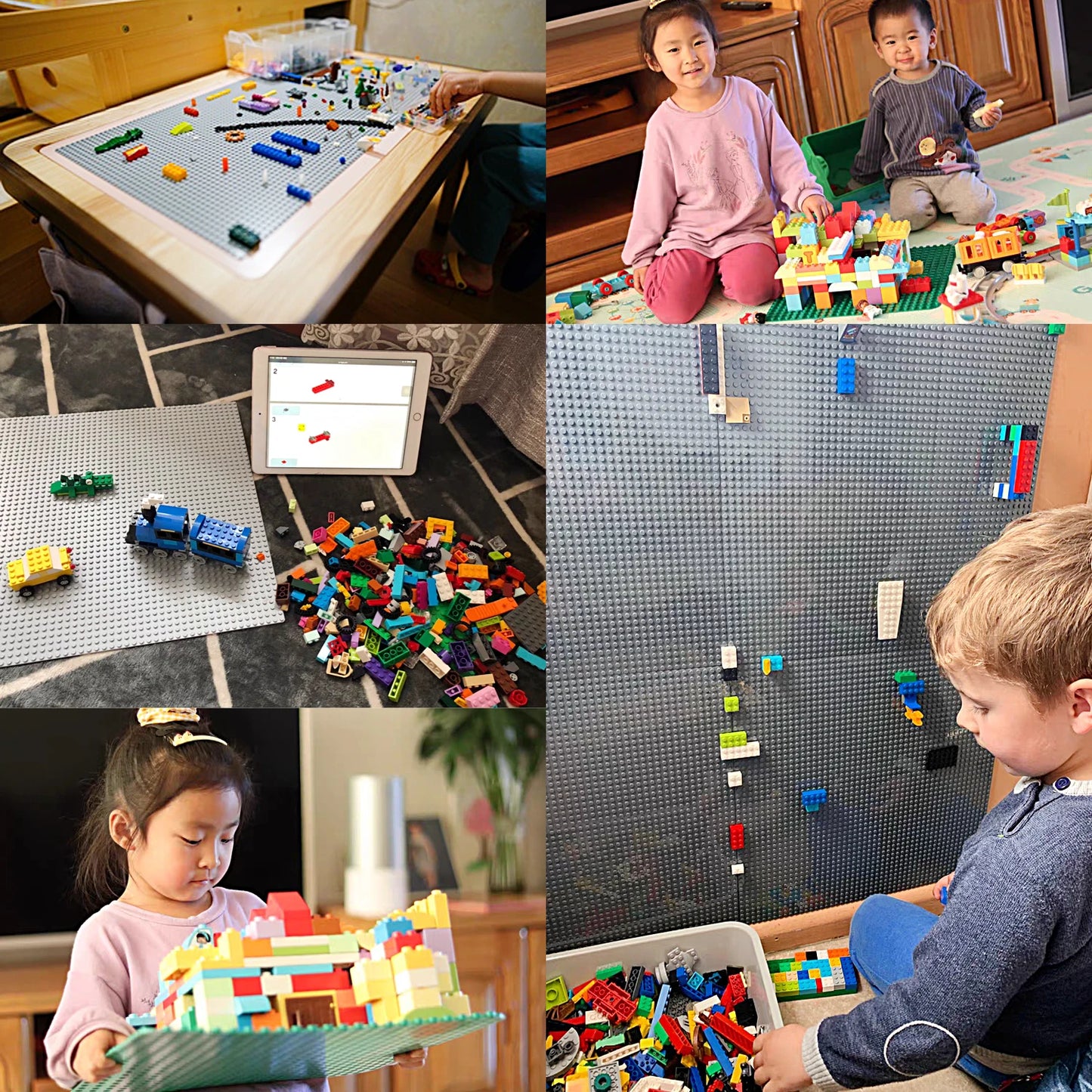 Bouwplaat 32x32 studs voor bouwblokjes – Compatibel met Lego